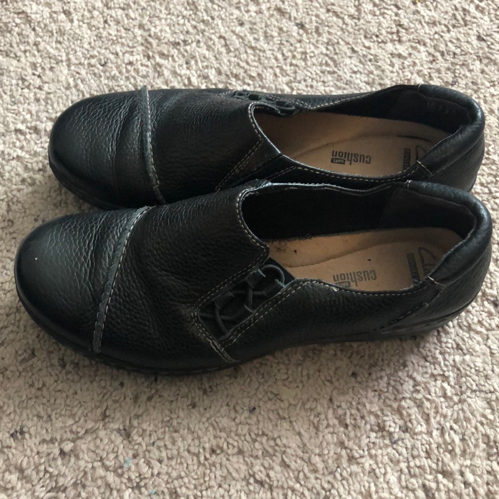 Clarks leather loafer size 9
